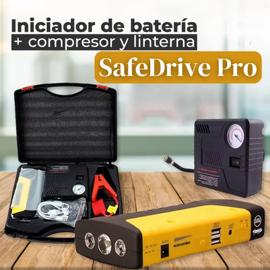 Bateria y Compresor SafeDrive Pro™ 5 en 1