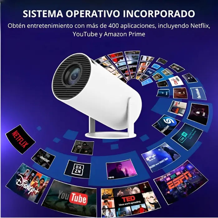 Proyector DreamStream Pro™ + Netflix de Regalo