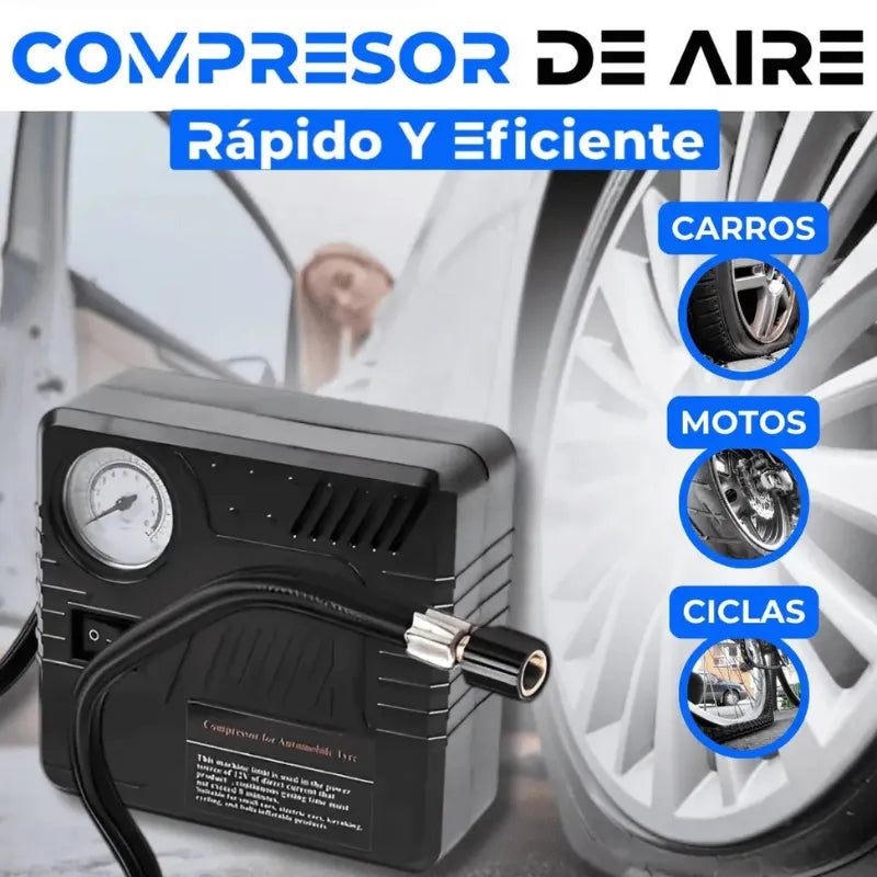 Bateria y Compresor SafeDrive Pro™ 5 en 1