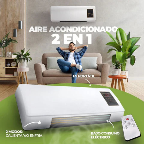 Aire ThermoFlex Plus™ portatil + Lampara ventilador BreezePack™ de REGALO