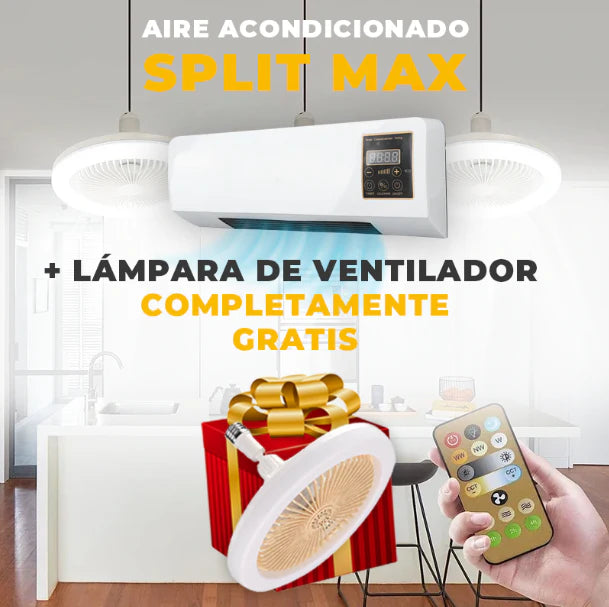 Aire ThermoFlex Plus™ portatil + Lampara ventilador BreezePack™ de REGALO